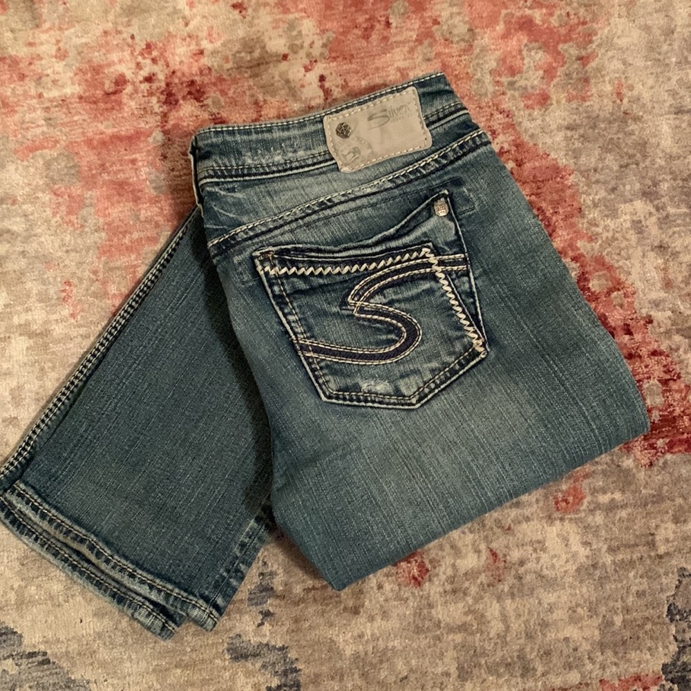 Silver Jeans Aiko Low Straight